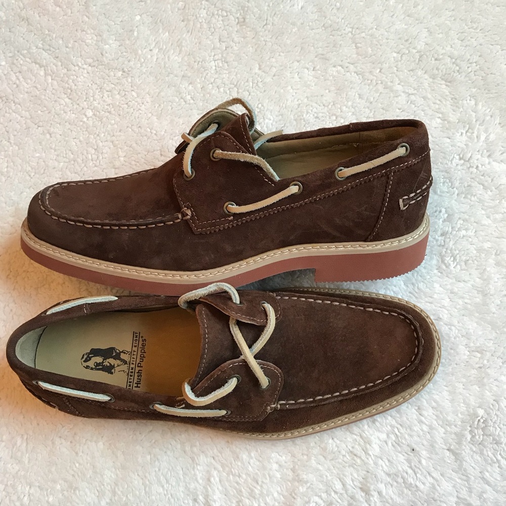 Men’s hush puppies suede